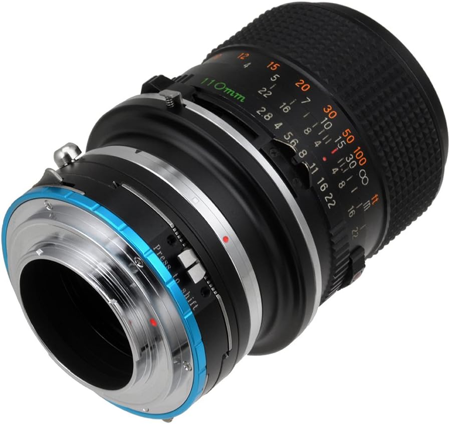 Fotodiox Pro Combo Shift Lens Adapter Kit Compatible with Mamiya 645 MF Lenses on Fujifilm X-Mount C