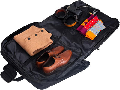 Reise Kleidersack, Anzughülle für 3 Anzüge, Anzugtasche für Herren mit Stärkster Haken, grosser Reis