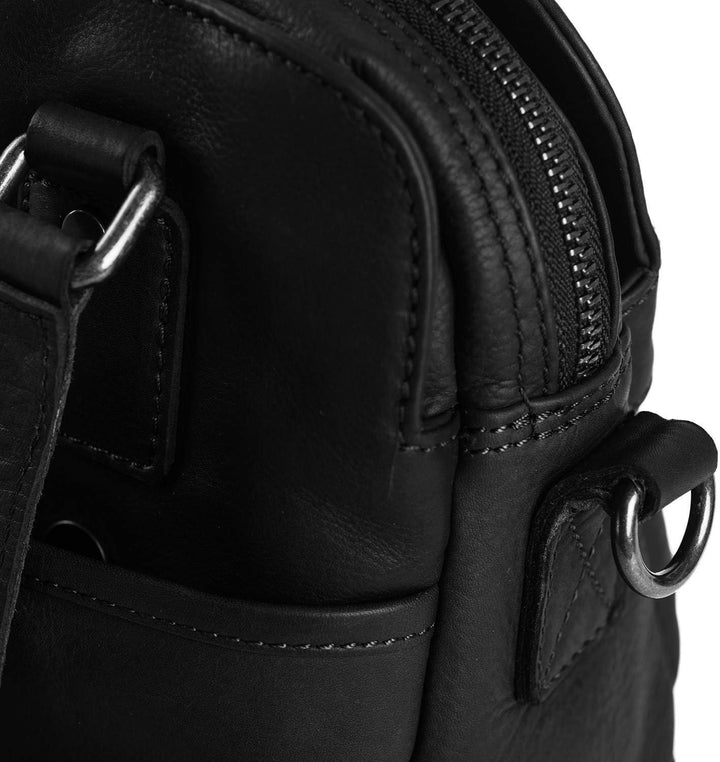 The Chesterfield Brand Ladies Bilbao - Handtasche Leder 30 cm Schwarz, Schwarz
