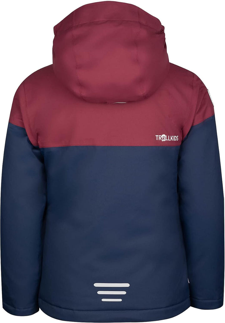 Trollkids Hallingdal Mädchen Skijacke 104 Marineblau/Rot/white, 104 Marineblau/Rot/white