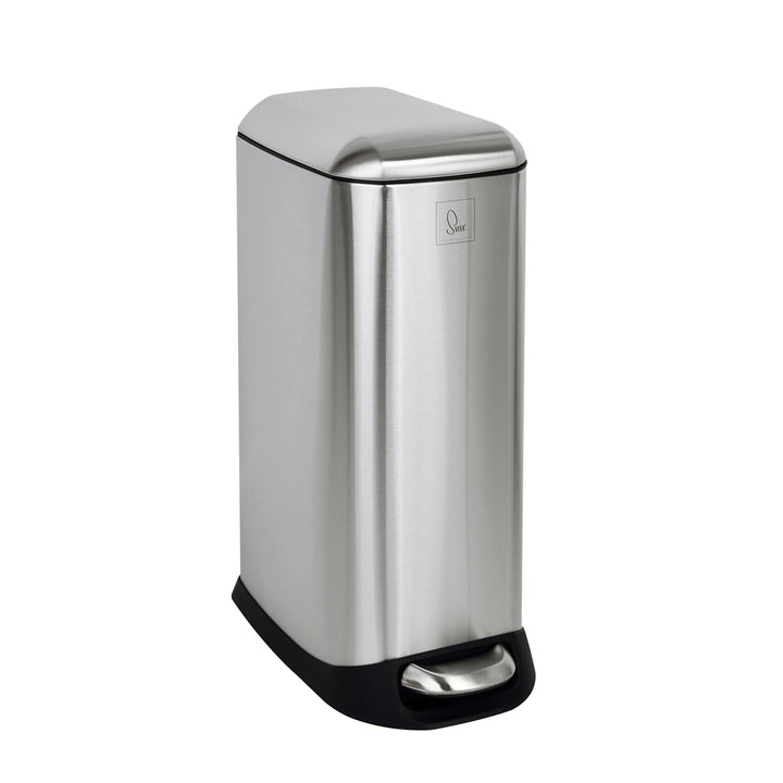 SVITA TS20 Mülleimer Treteimer Abfalleimer 20l inkl. Inneneimer Kunststoff Pedal Softclose-Deckel re