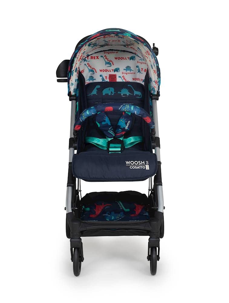 COSATTO Woosh 3 - Leichter Kinderwagen ab Geburt bis 25kg.Einfaches Zusammenklappen mit 1 Hand,kompa