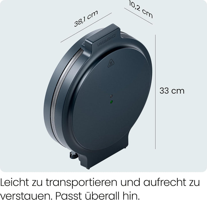 Chefman Everything Maker & Pizzaofen – Pizzaofen elektrisch für die Arbeitsplatte mit 30 cm grossen