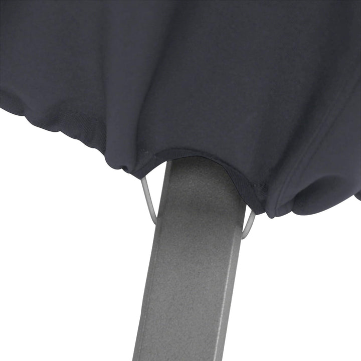 Classic Accessories Grillabdeckung, wetterfeste Schutzplane mit elastischen Schlaufen und Belüftungs