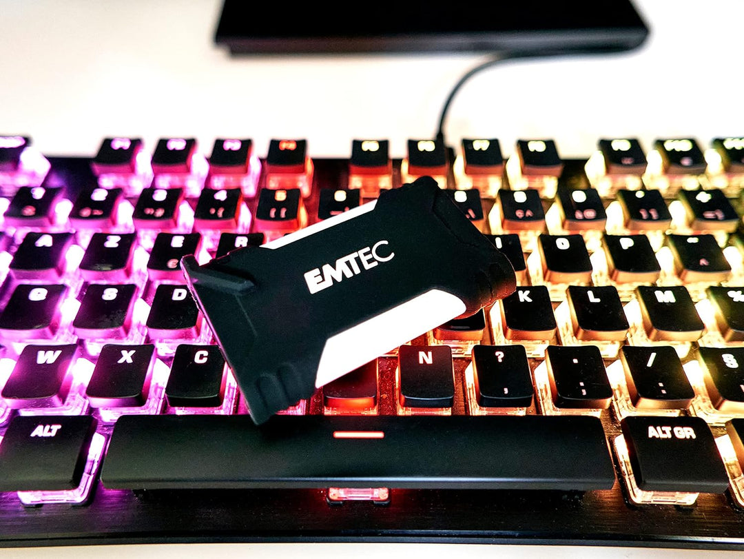 Emtec X210G Portable SSD 1TB, Externe Gaming Festplatte, USB-C 3.2 Gen2 – Lesegeschwindigkeit bis zu