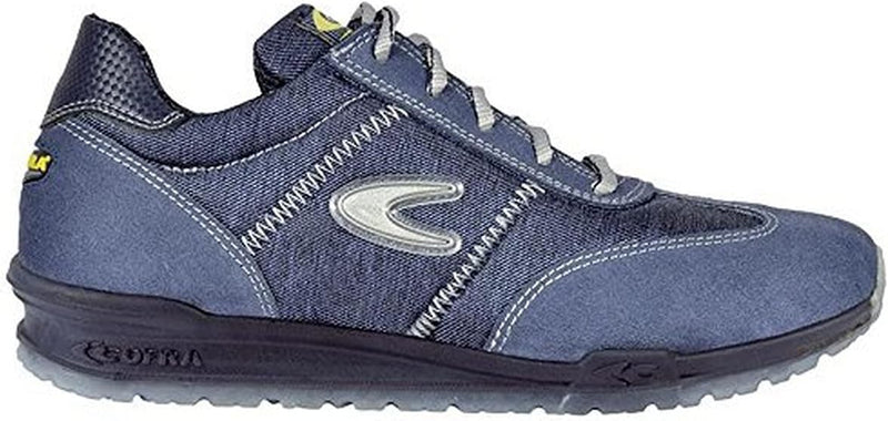 Cofra 78400-001.W40 BREZZI S1 P SRC Sicherheitsschuhe, Hellblau/Blau, Grösse 40 40 EU, 40 EU