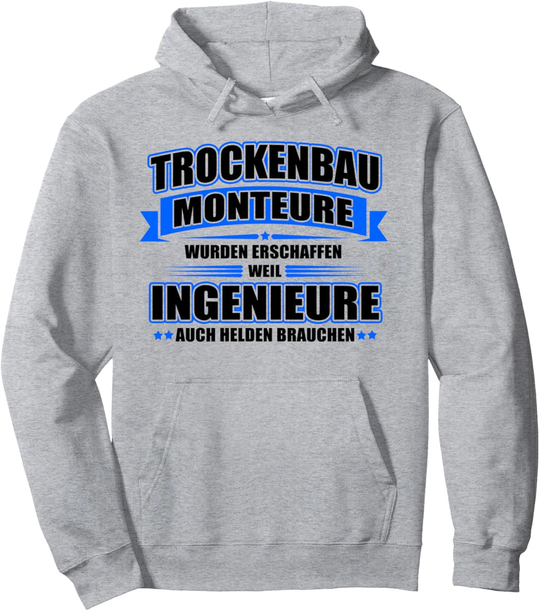 Trockenbaumonteur - Beruf Trockenbau Pullover Hoodie