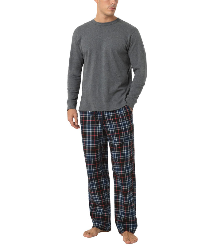 LAPASA Herren Pyjama-Set Schlafanzugset (Extra Warm Flecce Set M129, Wärmer Flanell Set M95, Warm Fl