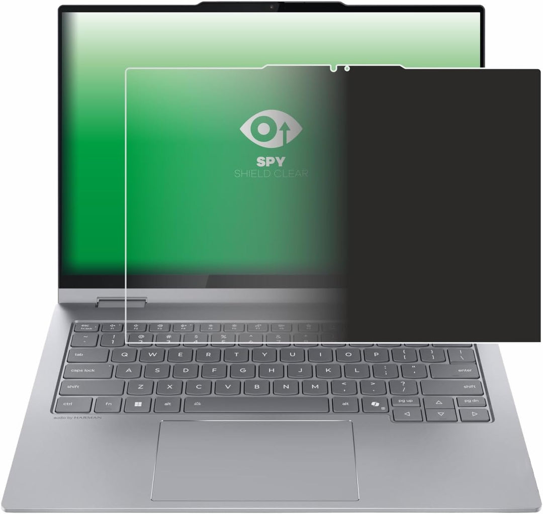 upscreen Anti-Spy Blickschutzfolie für Lenovo ThinkBook 14 2-in-1 Gen 5 Made in Germany, Privacy Dis