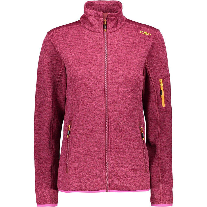 CMP Damen Knitted Mesh Jacke Fleecejacke Fleecepullover 40 Rosa, 40 Rosa