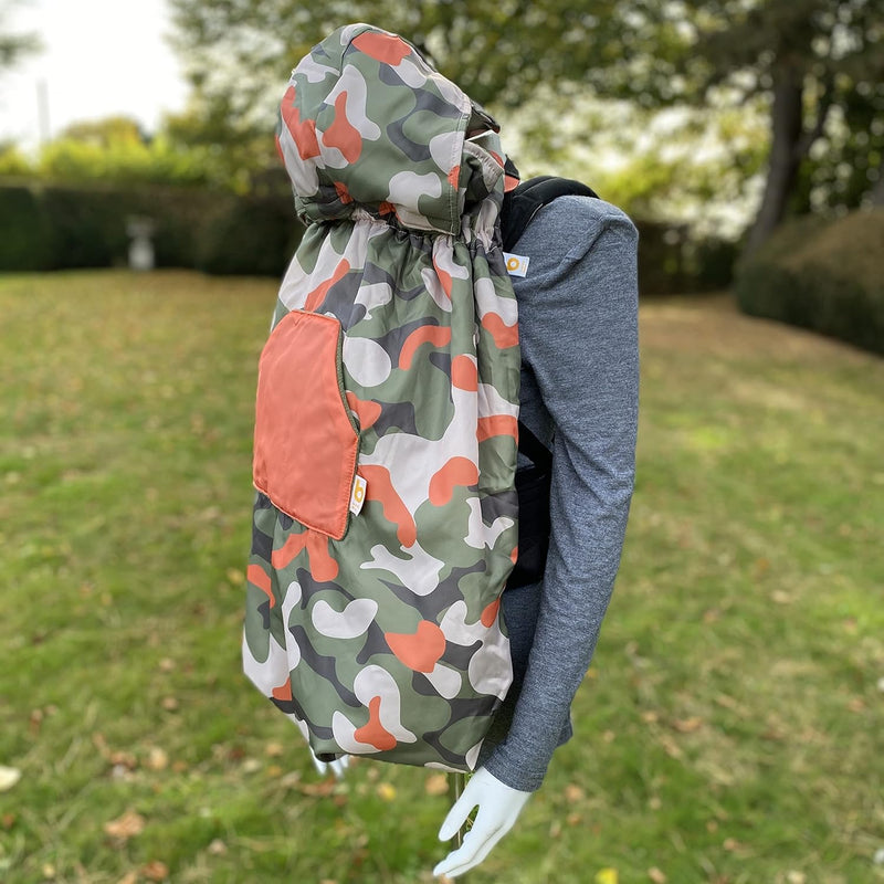 Babywearing: Wasserfester Wetterschutz für Tragetuch und Babytrage Tarnung, Tarnung