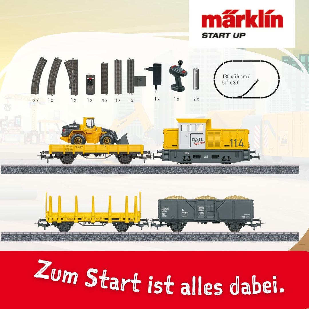 Märklin Start up - Startpackung Baustelle