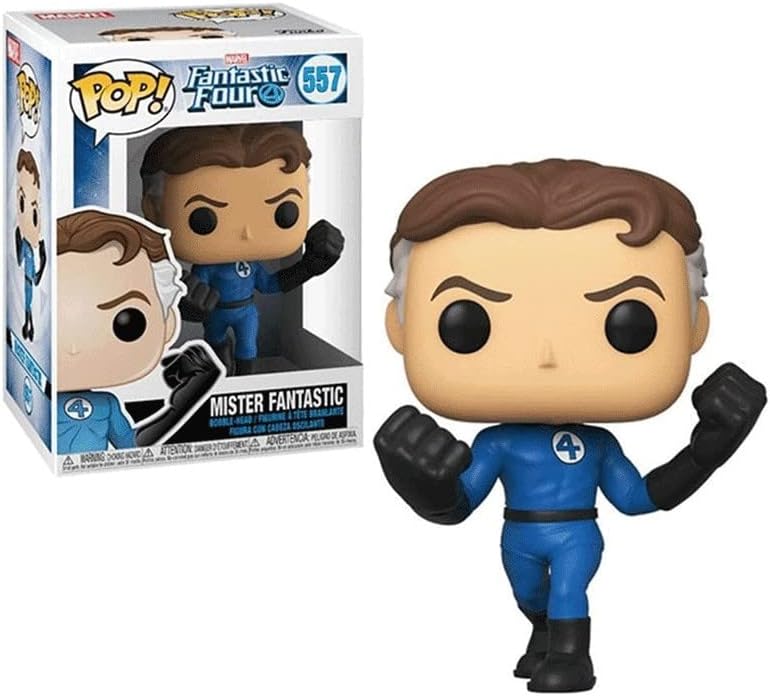 Funko Pop! Marvel Four-Mister Mr. Fantastic - Fantastic Four - Vinyl-Sammelfigur - Geschenkidee - Of