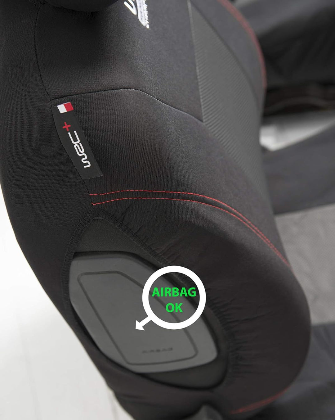WRC 007590 Autositzbezug Schwarz,Schwarzem, Schwarz,Schwarzem