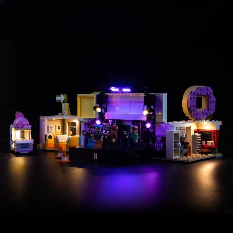 Led Licht Set für Lego Ideas BTS Dynamite (Kein Lego-Modell), Dekorationsbeleuchtungsset für Lego 21