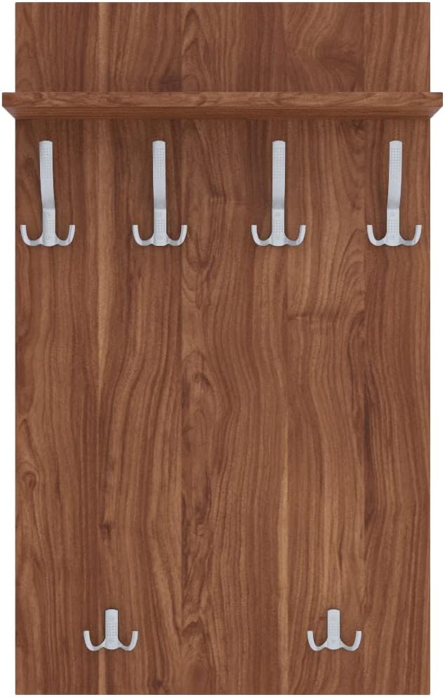 AKKE 90x60 | MAXI Garderobenpaneel Wandgarderobe Garderobe Wandpaneel Kleiderstange ALUMINIUM | BURG