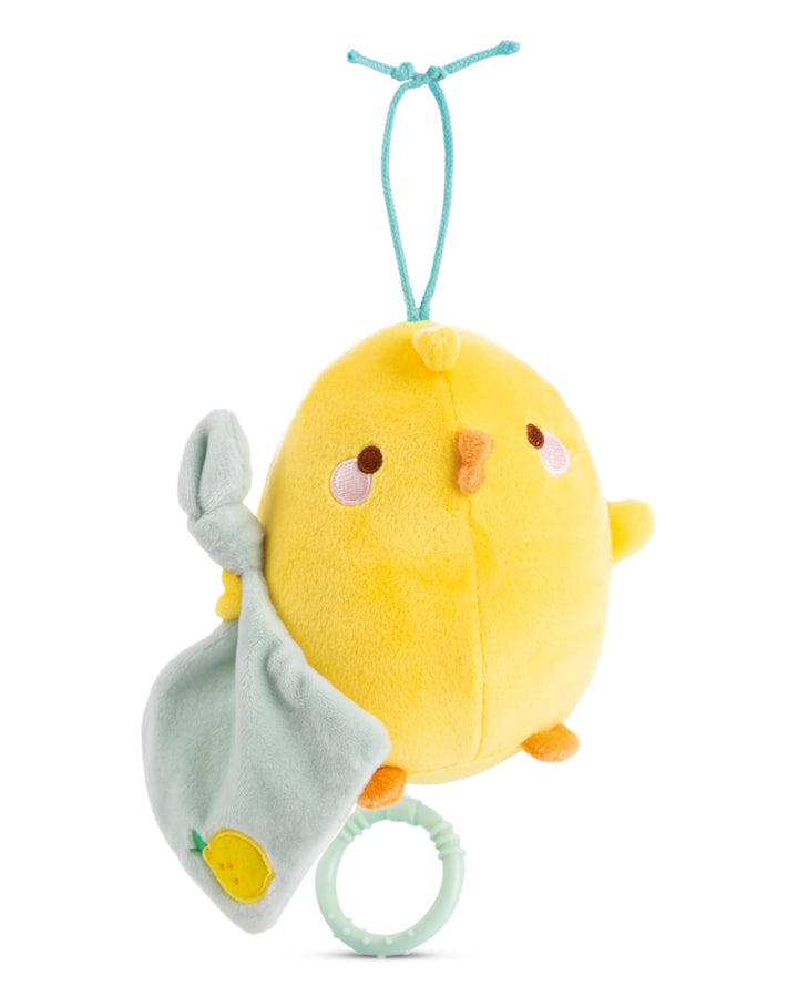 NICI Spieluhr Baby Einschlafhilfe Piu Piu 13 cm mit sanfter, beruhigender Gute-Nacht-Melodie - Flaus
