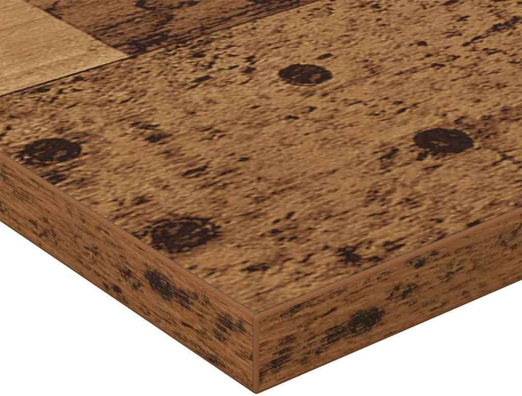 vidaXL Regalbrett 4 pcs Braun 80 x 40 x 1,5 cm Holzwerkstoff, Robuste Bücherregal-Platte, rechteckig