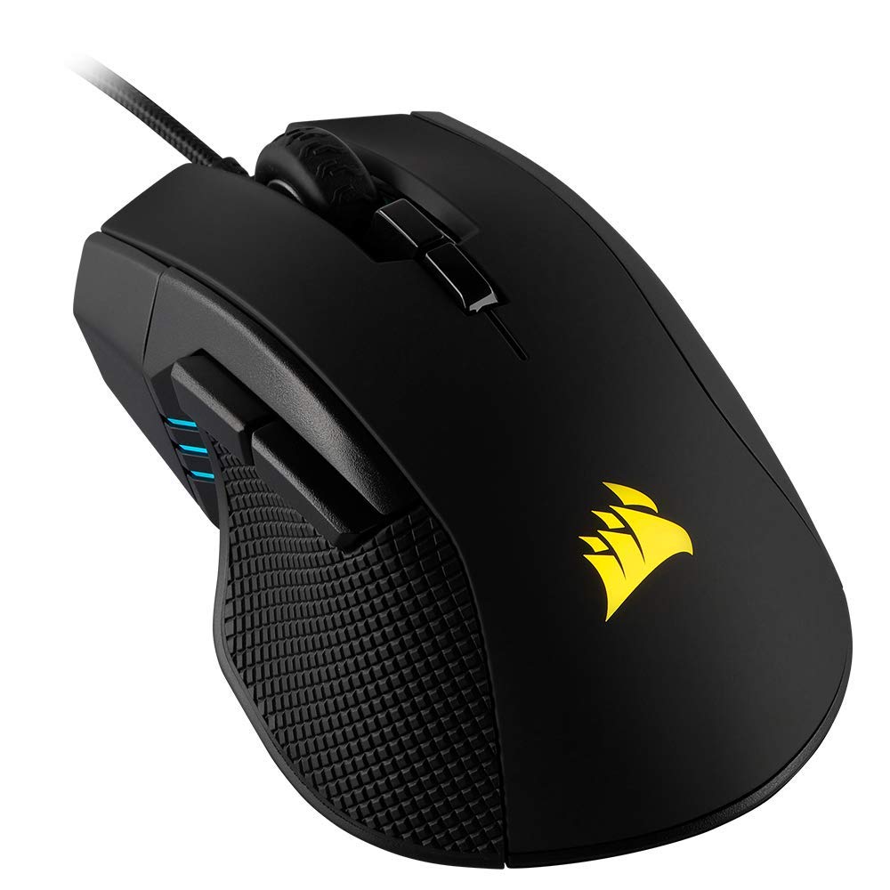 Corsair IRONCLAW RGB Wired FPS/MOBA Gaming Mouse - 18.000 DPI - 7 Programmierbare Tasten - Designed
