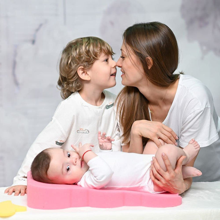 Lorelli Baby Badewanneneinlage, weich, 2 Schwämme, mit verschiedenen Motiven grün, grün