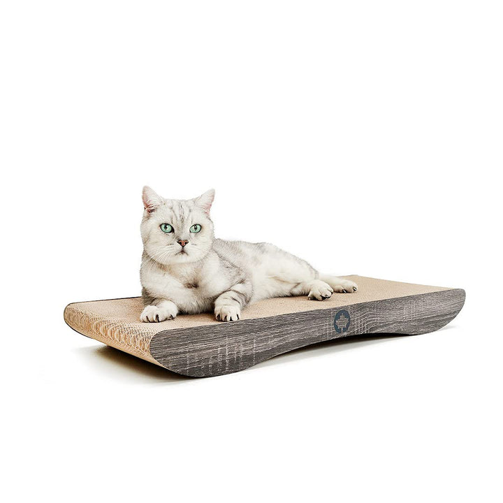 CanadianCat Company | Kratzkarton Comet XL | 75 x 30 x 8 cm | Kratzmöbel, Kratzbrett | XXL Qualitäts