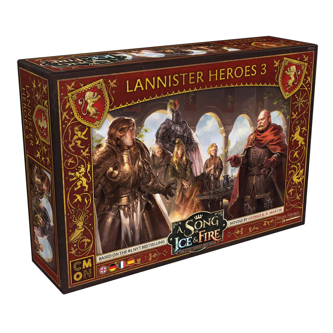 CMON | A Song of Ice & Fire – Helden von Haus Lennister III | Erweiterung | Tabletop | 2 Spieler | A