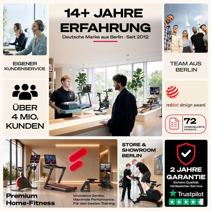 Sportstech sWalk Lite Walking Pad Laufband für Zuhause & Schreibtisch, mit Steigung 6%, bis 6 km/h,