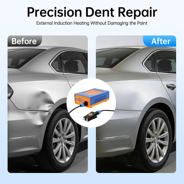 1380W Professionelle PDR Induktionsheizung,Hot Box Car Paintless Dent Repair Tool,Body Removal Induc