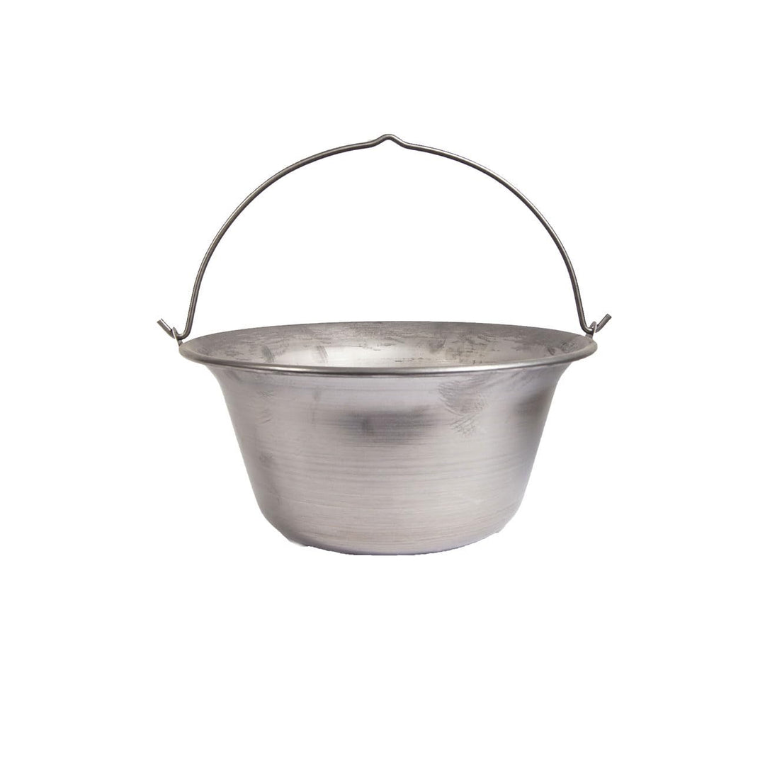 troph-e-shop Ungarischer Gulaschkessel Topf Eisen Feuertopf Hordentopf Eisentopf 10 Liter