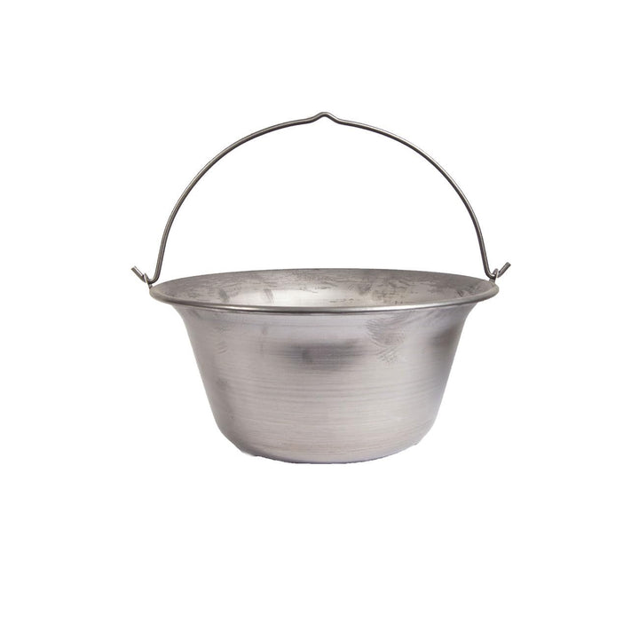 troph-e-shop Ungarischer Gulaschkessel Topf Eisen Feuertopf Hordentopf Eisentopf 10 Liter