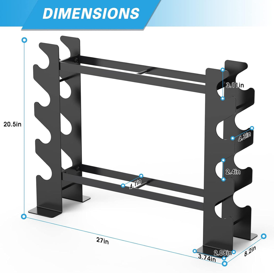 WINNOW Hantelständer Heim Gym Hantelständer Hantelablage Mehrschichtiger
