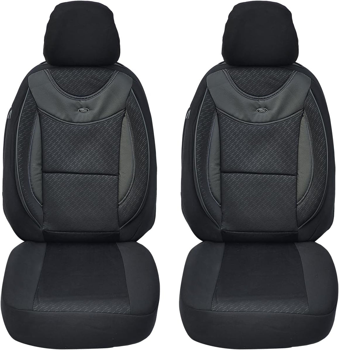 BREMER SITZBEZÜGE Mass Auto Schonbezüge kompatibel mit Hyundai Tucson TL Fahrer & Beifahrer Set ab 2