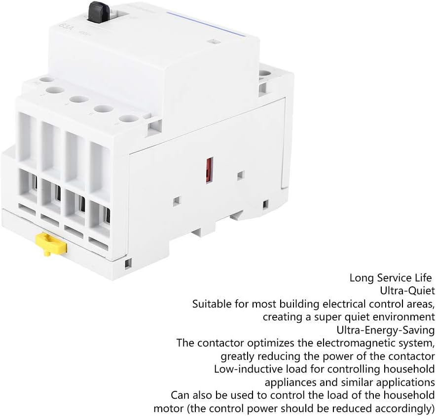 Haushalts-AC-Schütz, BCH8-63M 230 V 4P 63A Ultra-Energieeinsparung für die Haushaltsindustrie mit ma