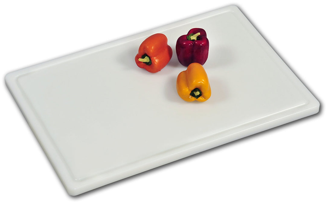 Kesper 30100 Tranchierbrett massiver Kunststoff 60 x 40 x 2 cm, weiss