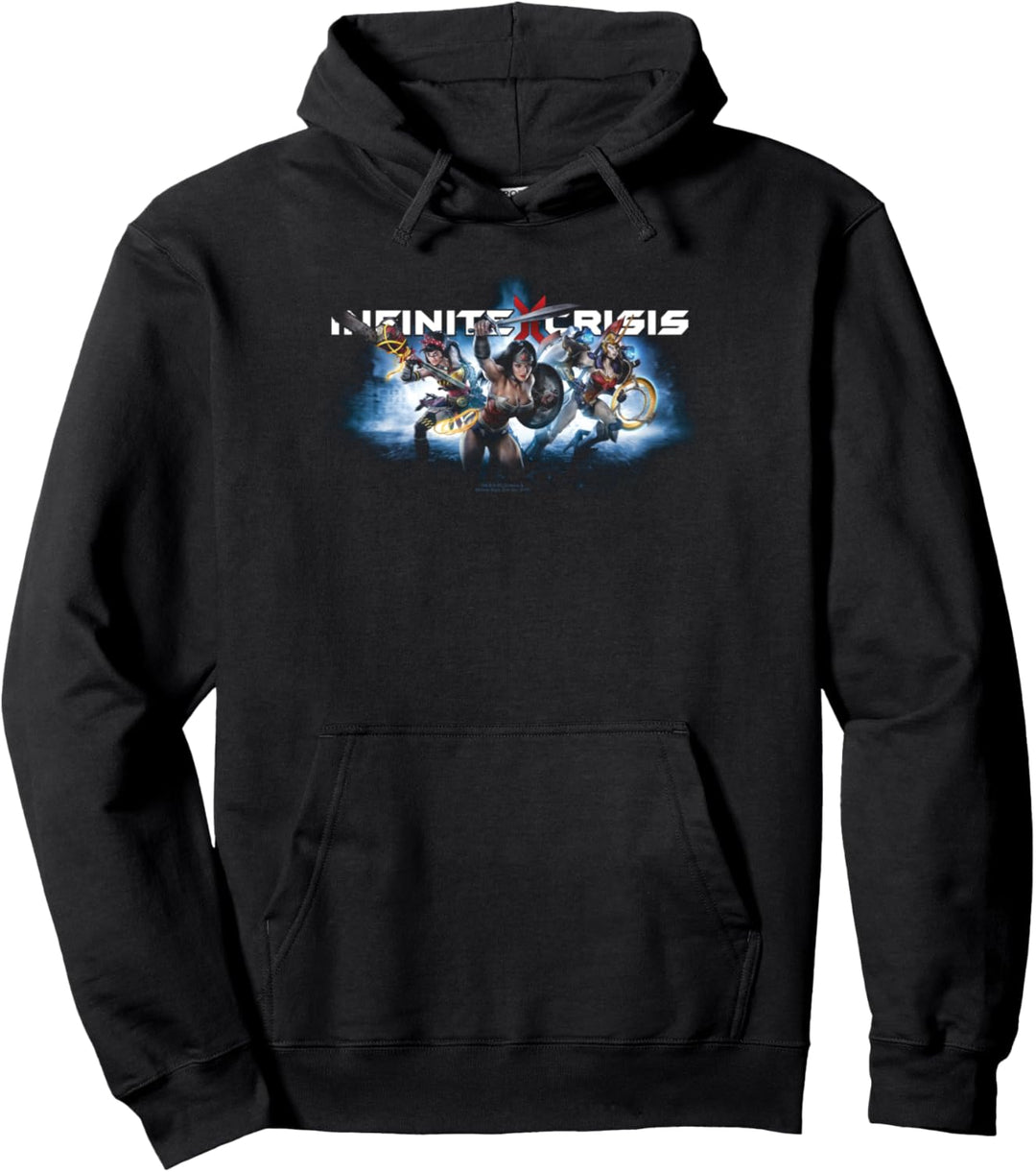 Infinite Crisis Blue Pullover Hoodie