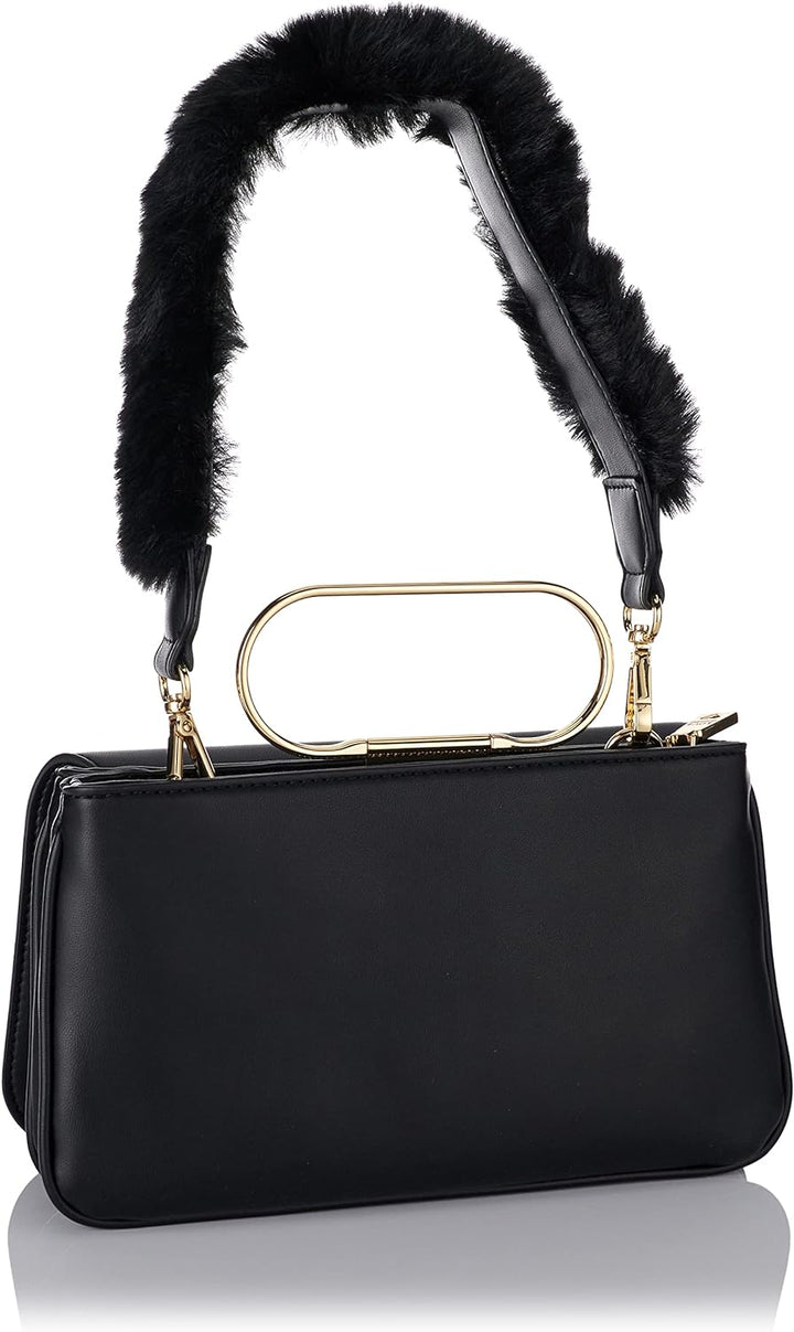 Love Moschino Damen Jc4390pp0fko0 Umhängetasche Schwarz, Schwarz
