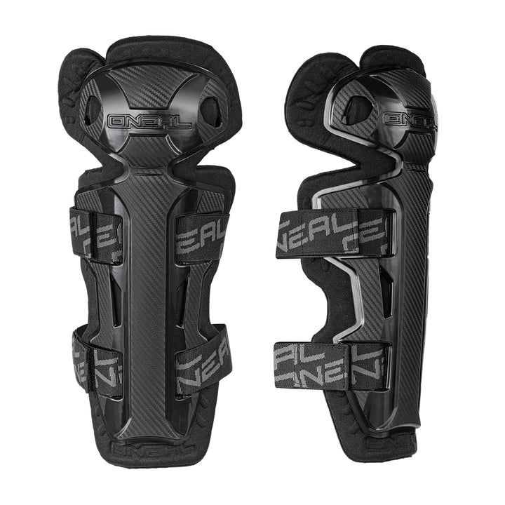 O'Neal 0251E-107 Pro II RL Knie Protektor Carbon Optik Schienbein MX MTB DH BMX Schutz, schwarz Einh