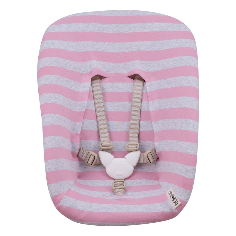 JYOKO KIDS Bezug kompatibel mit Stokke Newborn (Pink Island), Pink Island