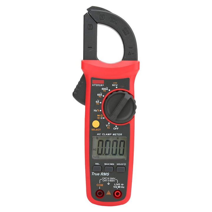 UT202A + Mini-Handmessgerät mit automatischem Bereich und True-RMS-Zangenmessgerät, Multitester für