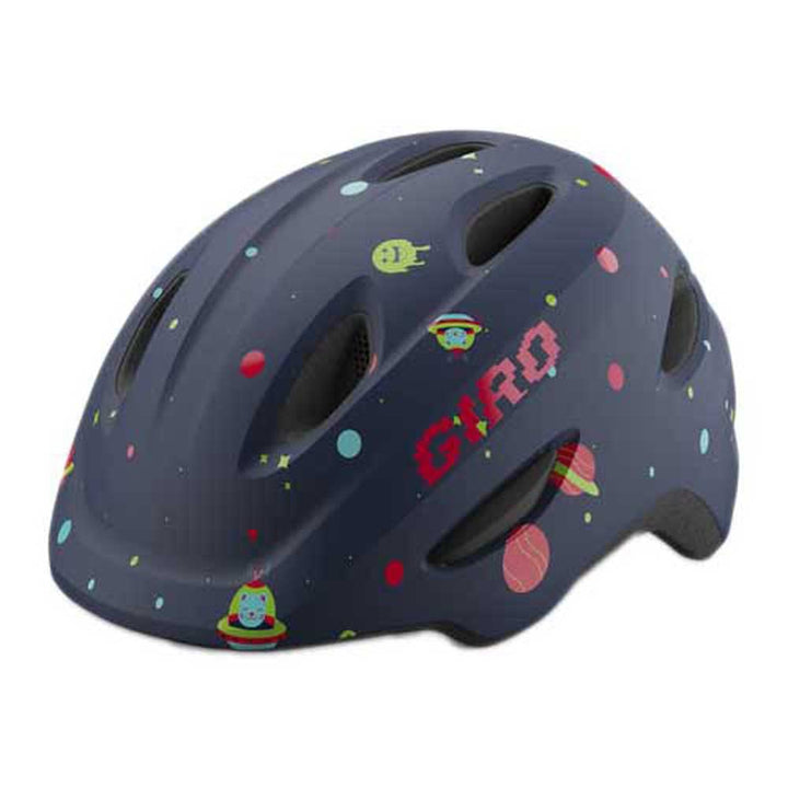 Giro Scamp Kinder Fahrrad Helm matt Midnight Space blau 2023, S