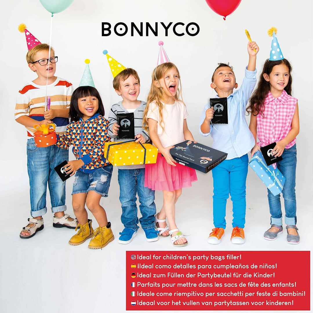 BONNYCO UV Stift und Notizbuch, 32 Stück Mitgebsel Kindergeburtstag Jungen & Mädchen | Kindergeburts