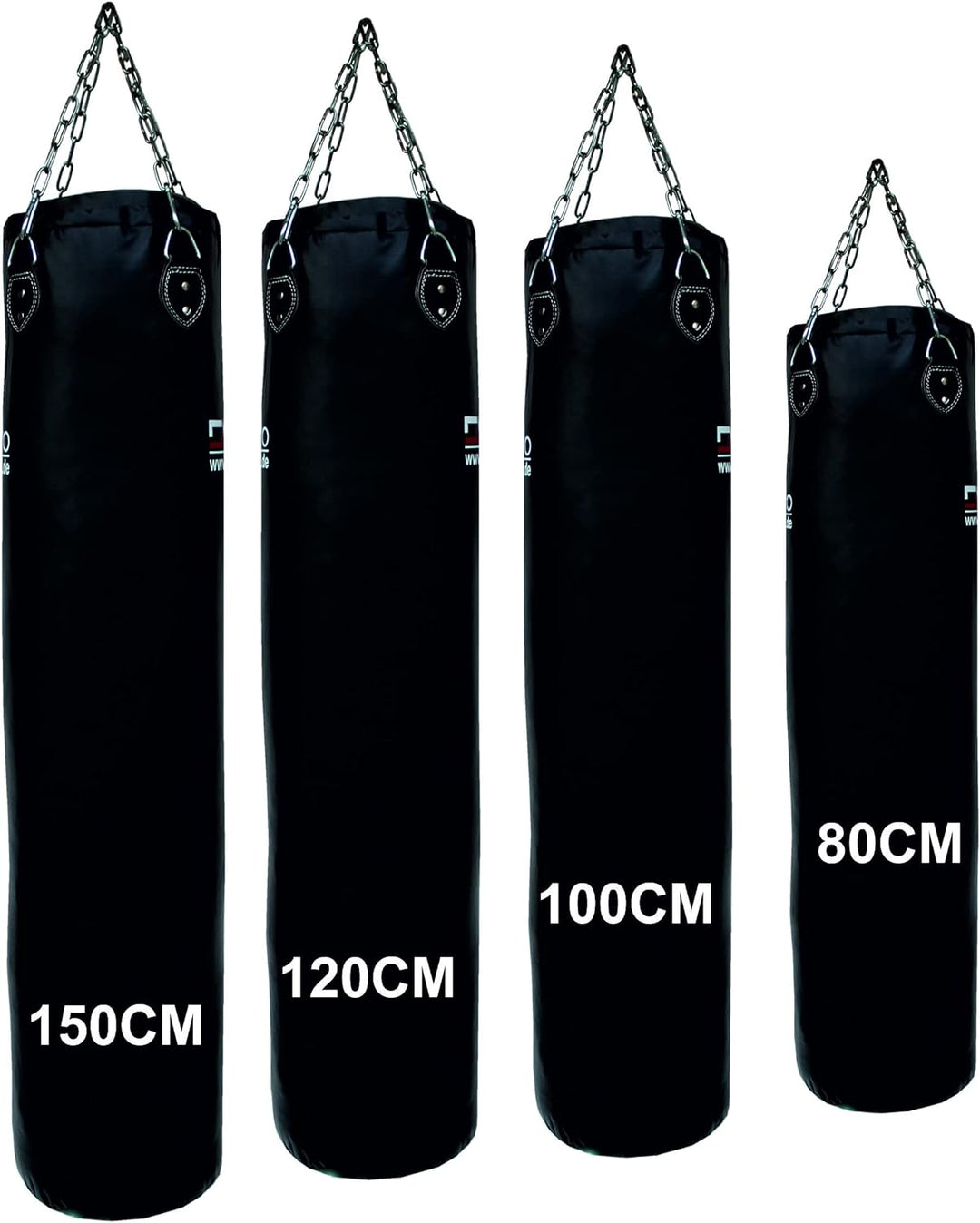 LISARO Profi BOXSACK FÜR Aller Boxing Art, AUS Kunstleder(Vinyl) Studio QUALITÄT GR. 100X35CM CA.3 -