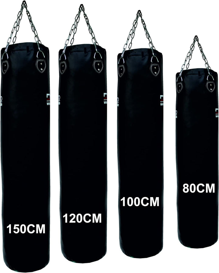 LISARO Profi BOXSACK FÜR Aller Boxing Art, AUS Kunstleder(Vinyl) Studio QUALITÄT GR. 100X35CM CA.3 -