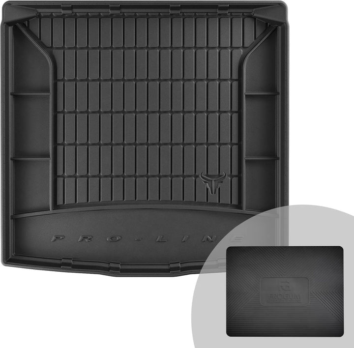 FROGUM ProLine 3D Gummimatte Exklusive Auto Kofferraummatte Kofferraumwanne für Ford Focus IV ab 201