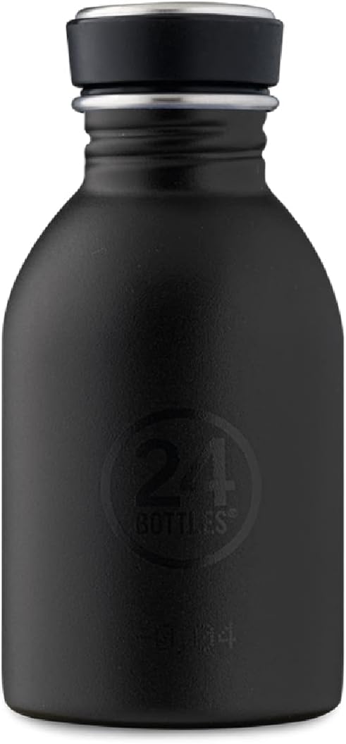 24Bottles Urban - Trinkflasche 250 ml Tuxedo Black, 250 ml Tuxedo Black