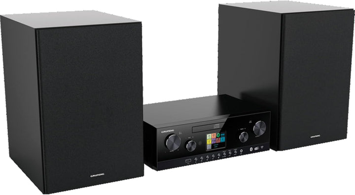 Grundig GHF1030 CMS 5000 BT DAB+ Web Micro HiFi-Anlage (2 x 50 Watt Ausgangsleistung (Digital Audio
