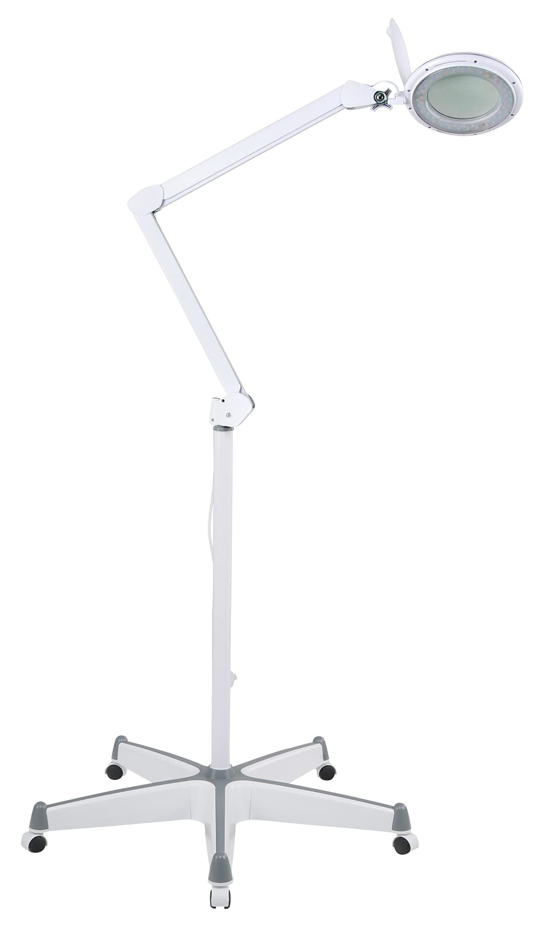 Showlite LL-6095D-Pro LED Lupenleuchte Set 9W 3/5 Dioptrien (dimmbar, 127 mm Linsen, 60 SMD LEDs, Ro