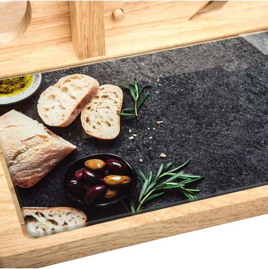 Secret de Gourmet - Fleischschneider - Mit Holzbrett