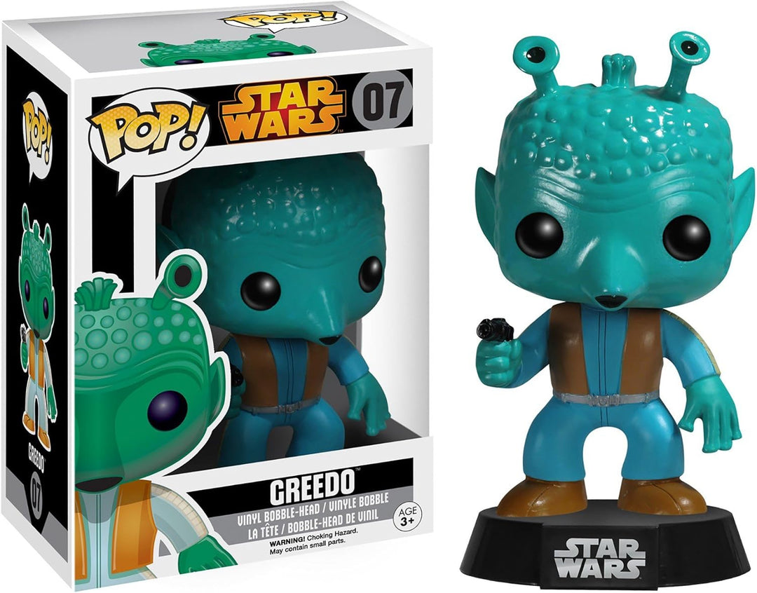 Funko 020737 Pop Star Wars Greedo 07 Vinyl Bobble-Head Figure