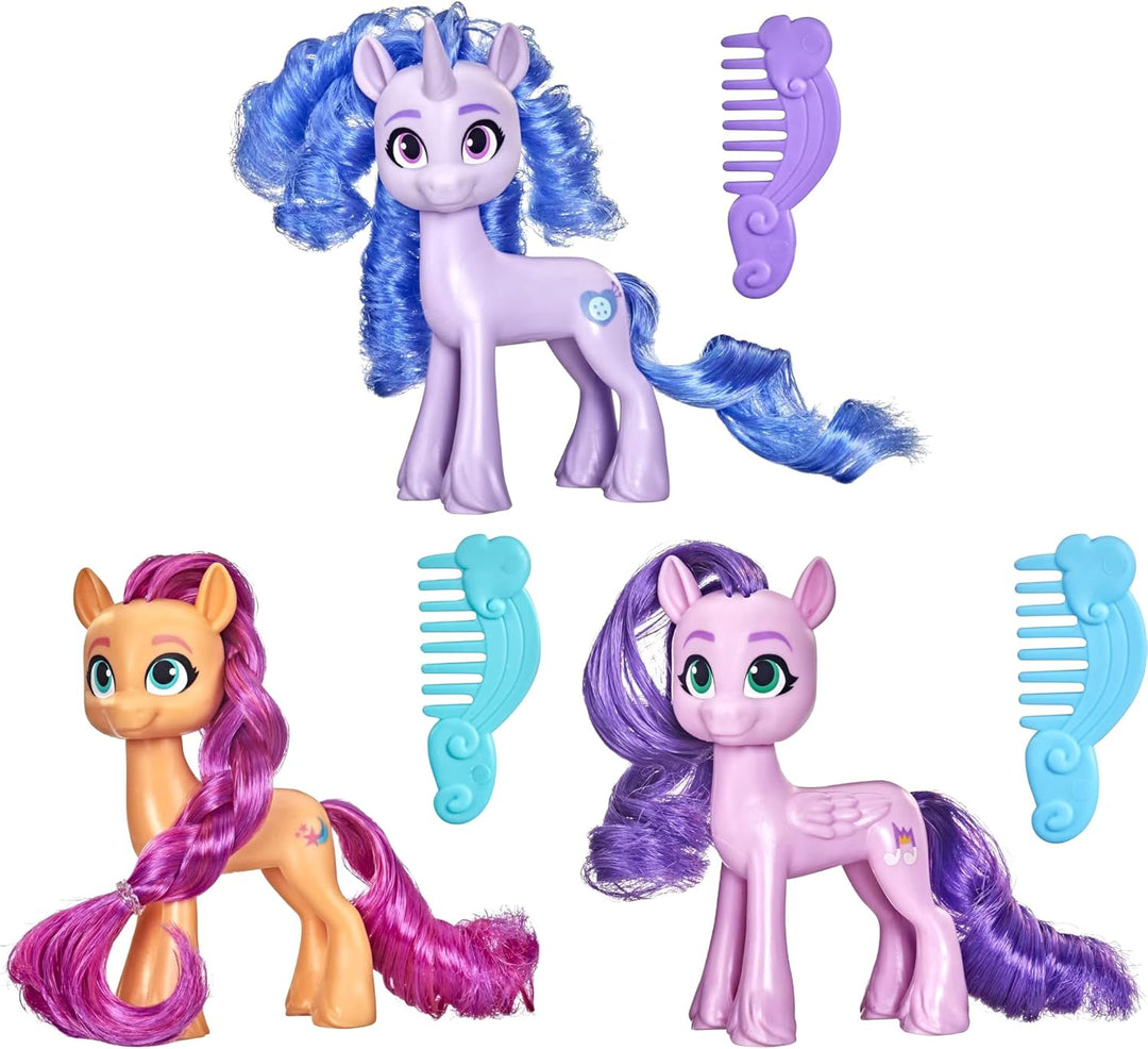 My Little Pony Best Movie Friends - bewegliche bewegliche Figuren mit Zubehör - Set von allen 3 Set
